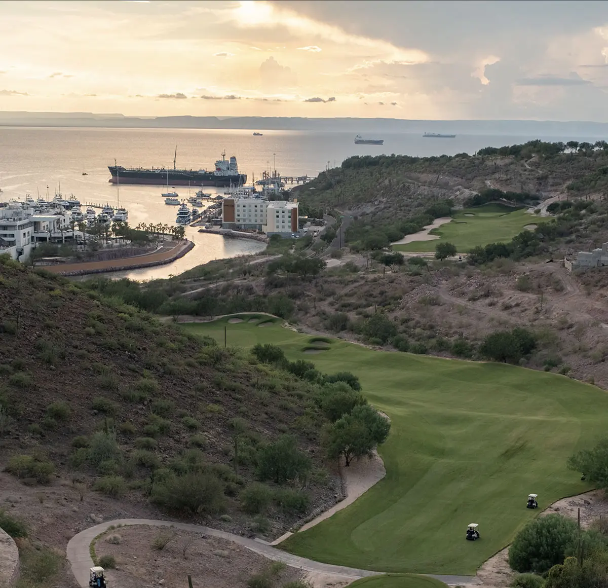 Unobstructed views. Established setting.